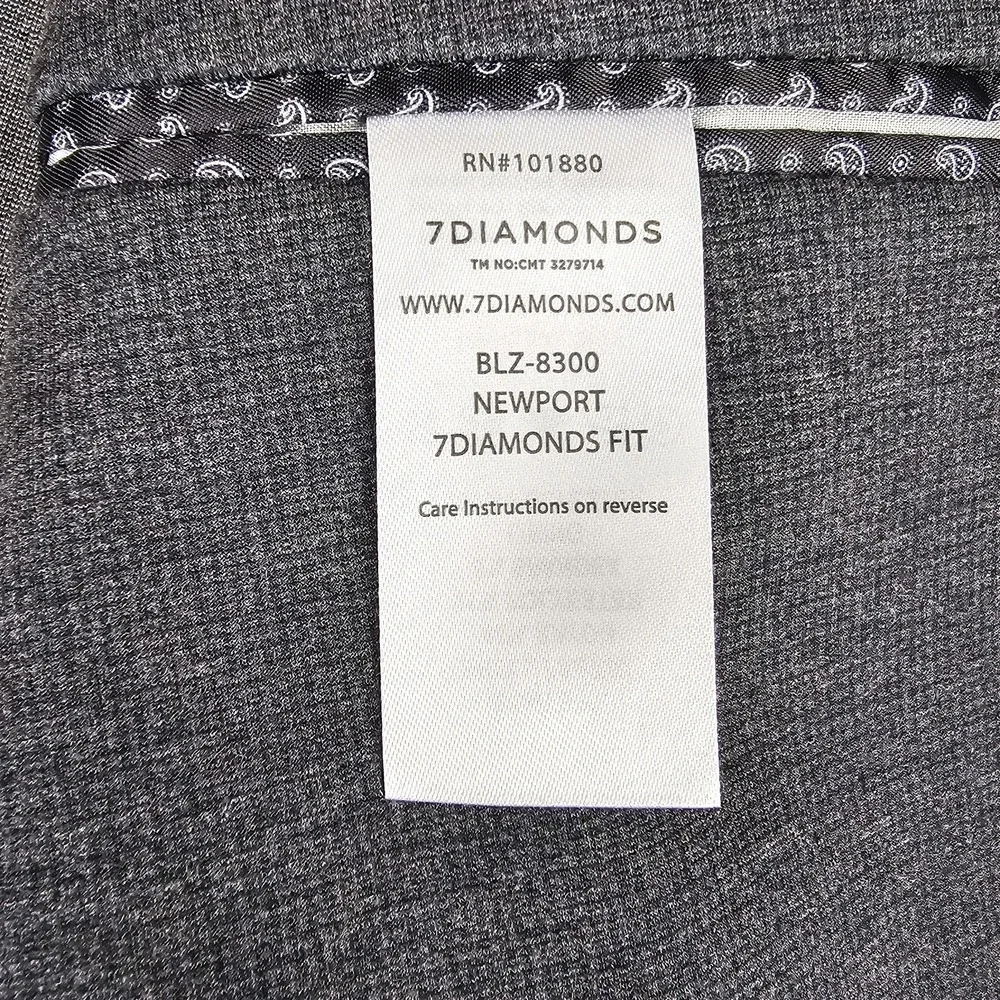 7 Diamonds Newport Sports Coat Blazer Mens XL Unstructured Stretch Jacket
